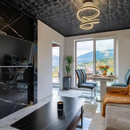 Apartament Gorski Horyzont - Z Widokiem Na Sniezke I Prywatnym Parkingiem By Spaceapart Lejlighed